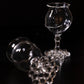 PAIR OF WINE GLASSES