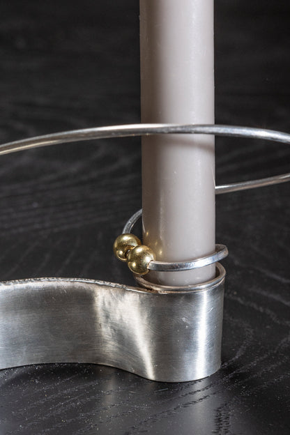 PAIRE DE BOUGEOIRS COUNTING TIME