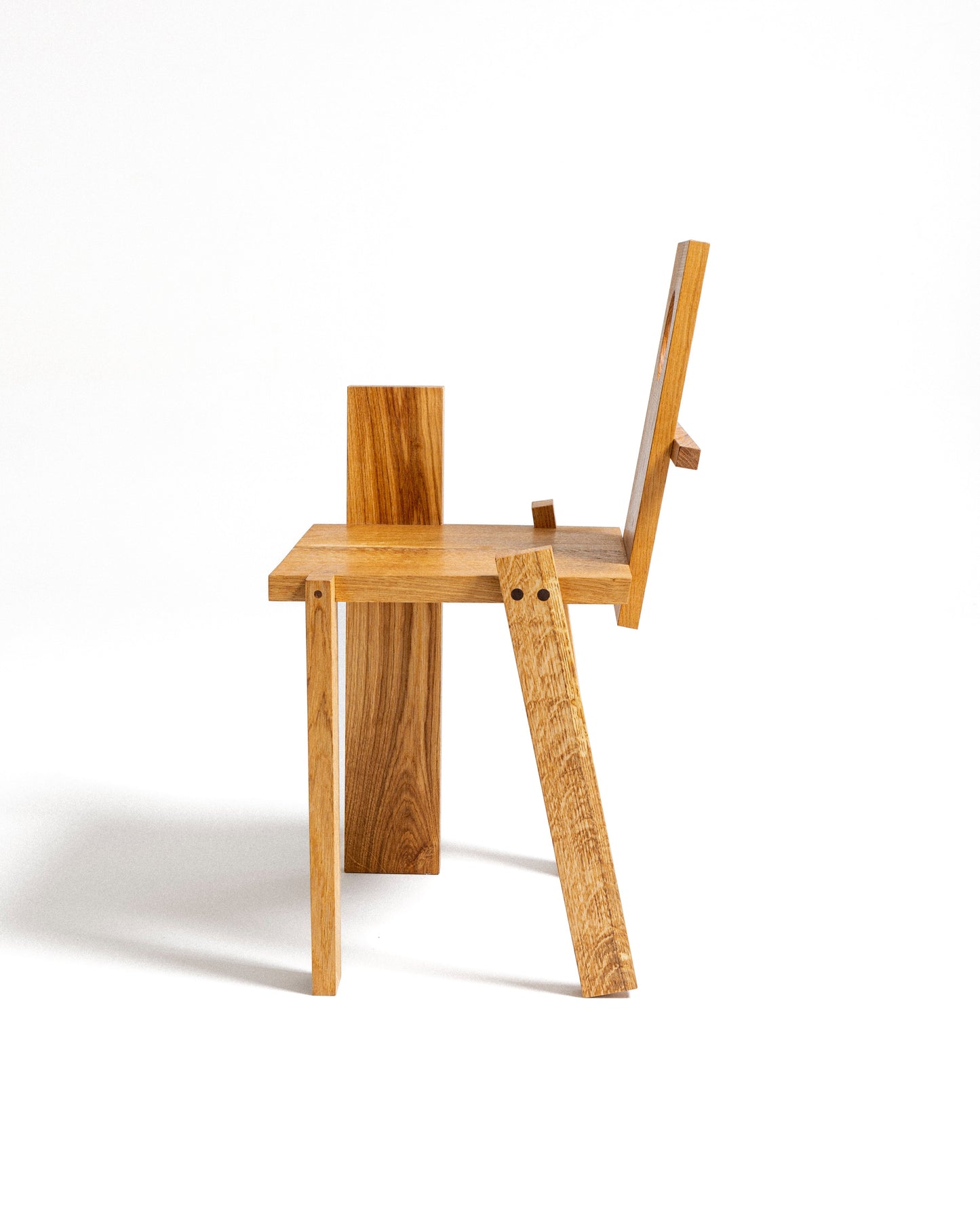 CHAISE S1-01 EN CHÊNE BLANC