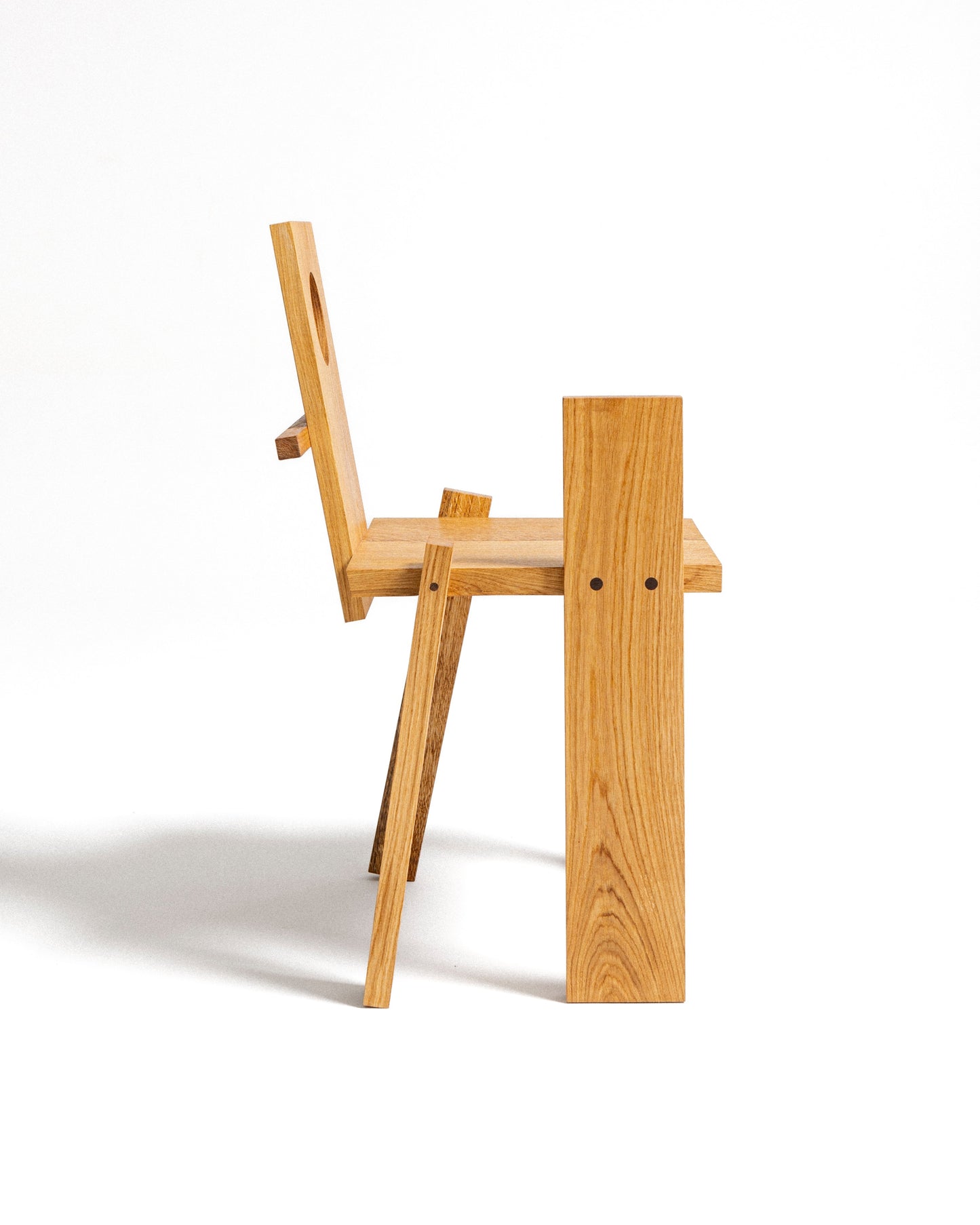 CHAISE S1-01 EN CHÊNE BLANC