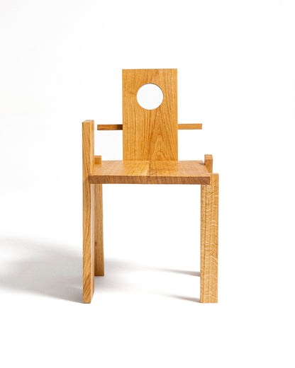 CHAISE S1-01 EN CHÊNE BLANC