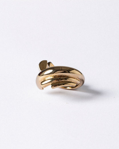 925 SILVER RING GOLD PLATED