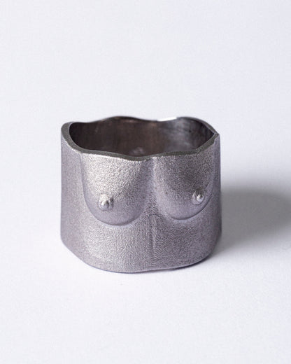 BAGUE SCULPTURE N°1 LIGHT MAT