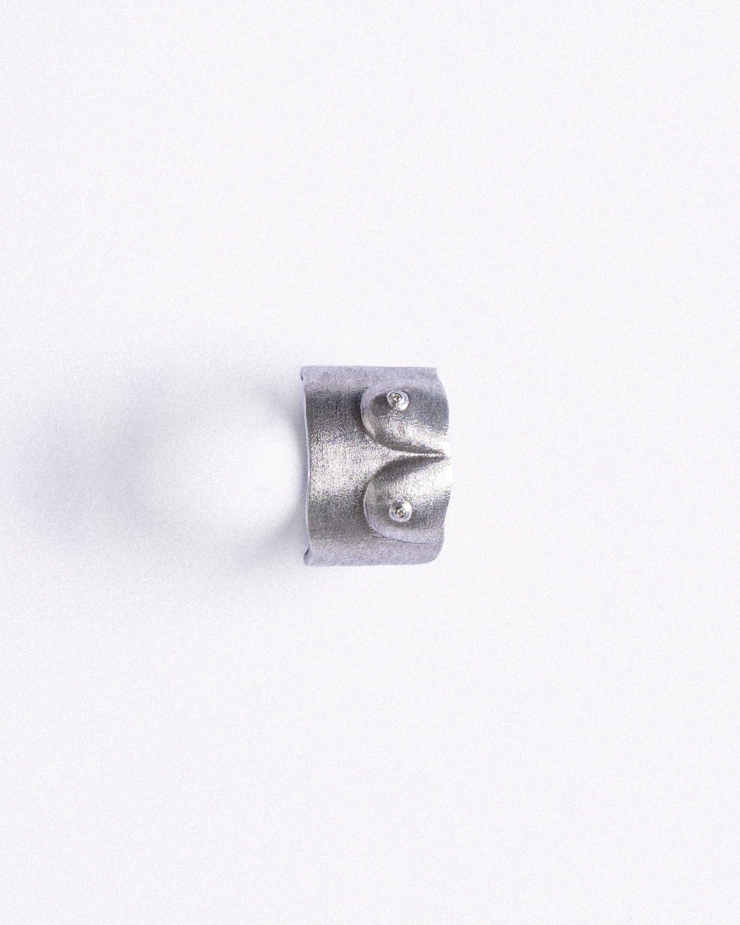 BAGUE SCULPTURE N°1 LIGHT DIAMANTS