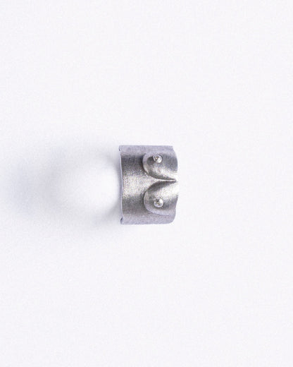 BAGUE SCULPTURE N°1 LIGHT DIAMANTS