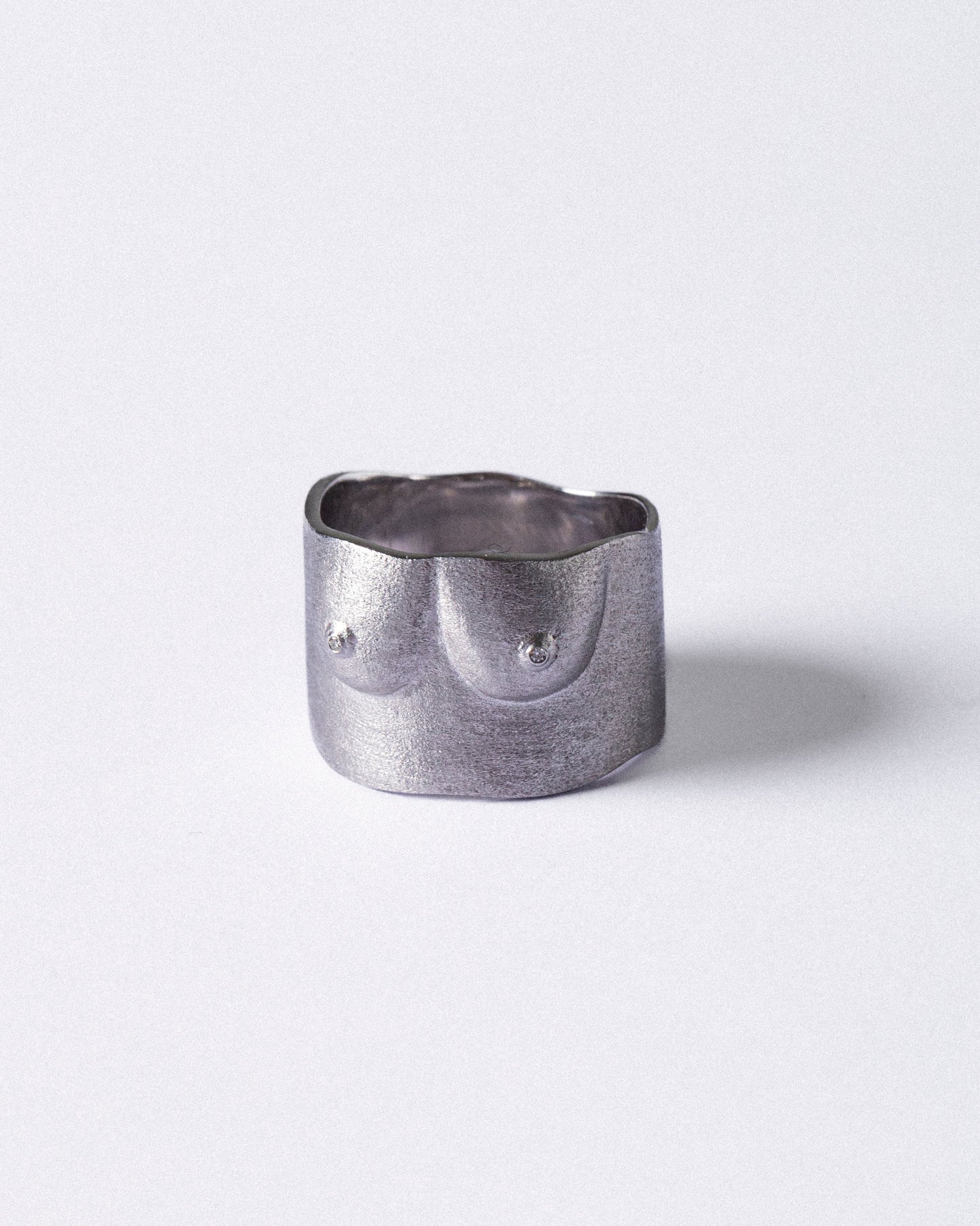 BAGUE SCULPTURE N°1 LIGHT DIAMANTS