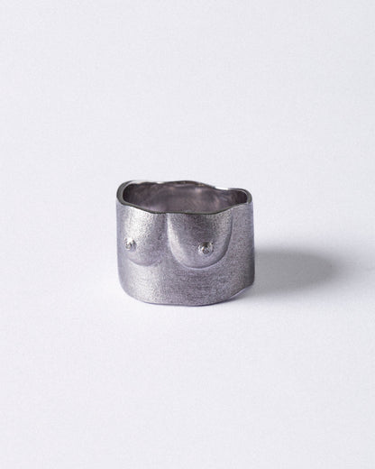 BAGUE SCULPTURE N°1 LIGHT DIAMANTS