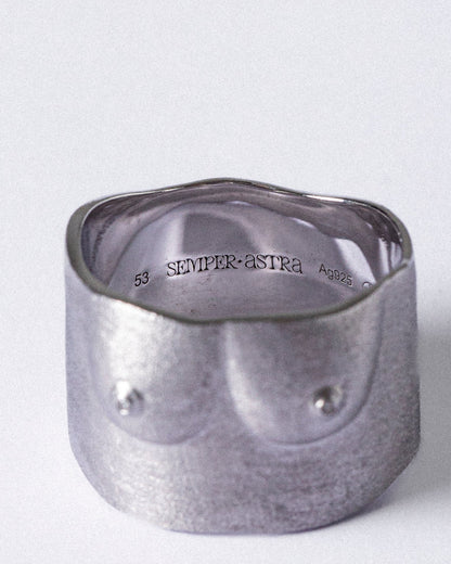 BAGUE SCULPTURE N°1 LIGHT DIAMANTS