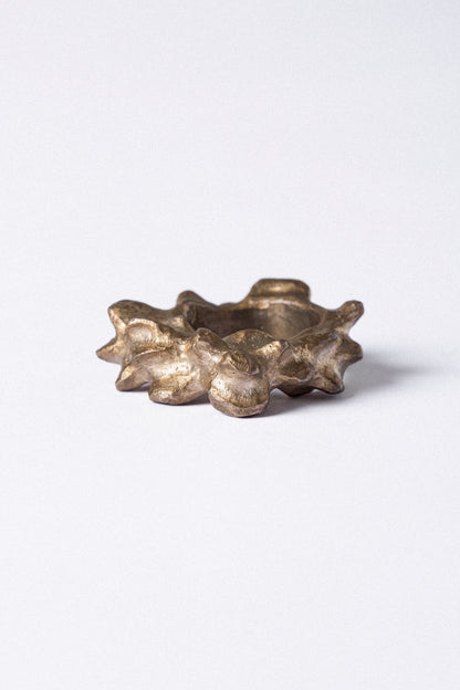 BAGUE ROCHE EN LAITON