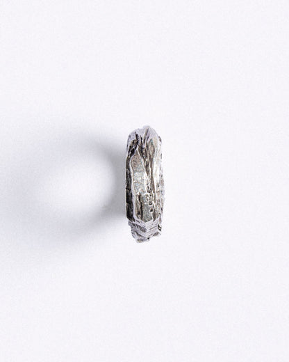BAGUE SILEX EN ARGENT 950