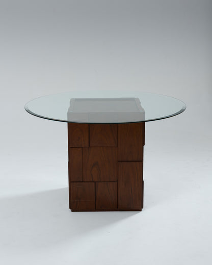 LUCIANO FRIGERIO DINING TABLE, 1970s