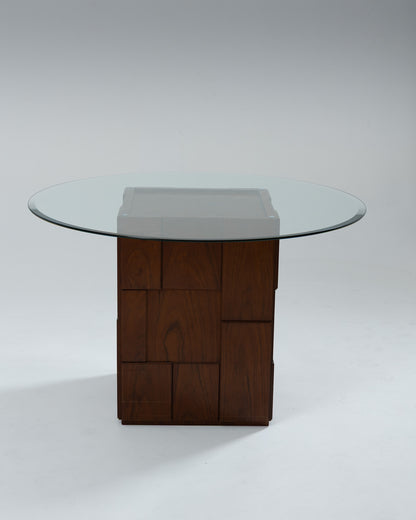 LUCIANO FRIGERIO DINING TABLE, 1970s