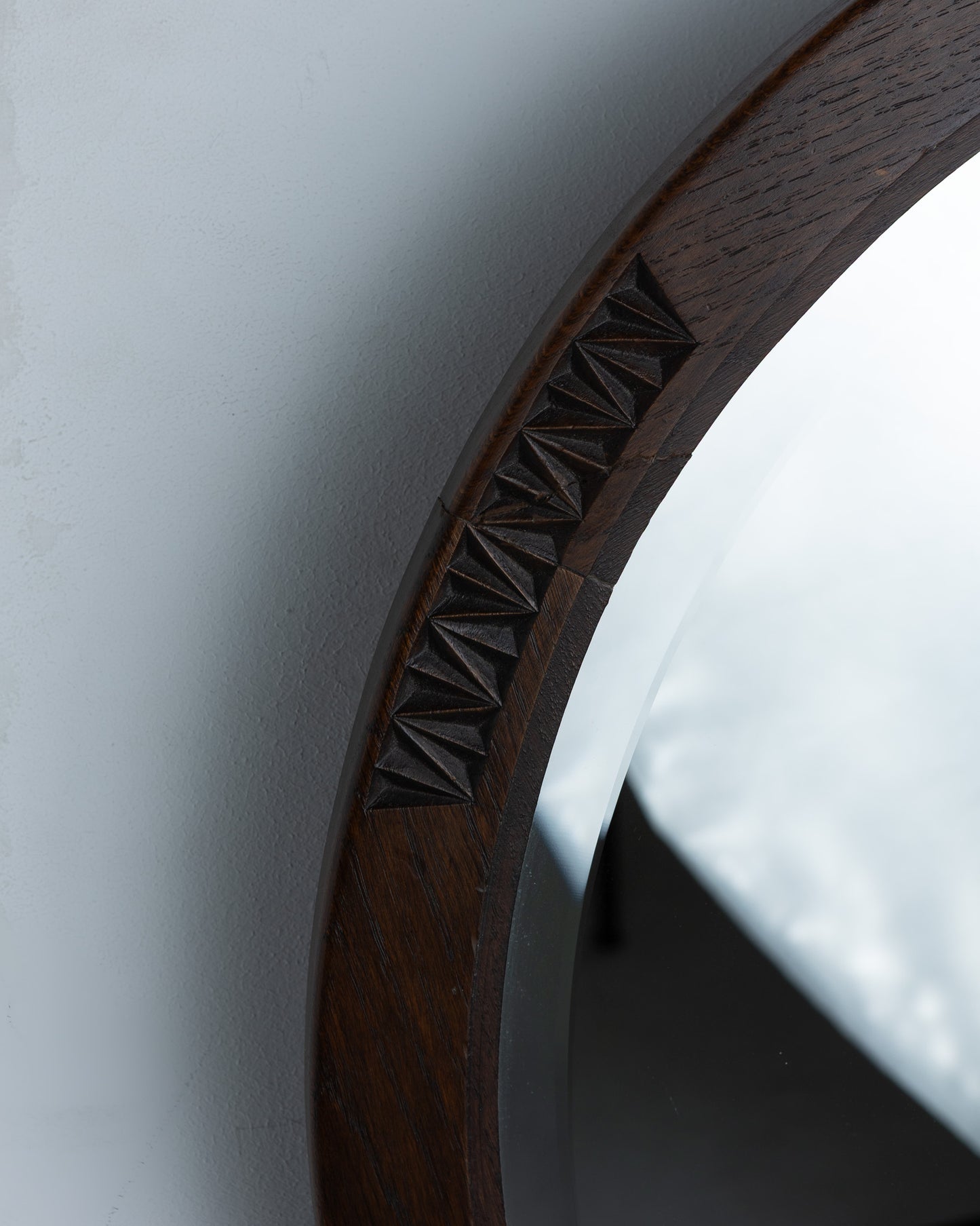 OAK MIRROR, 1930s