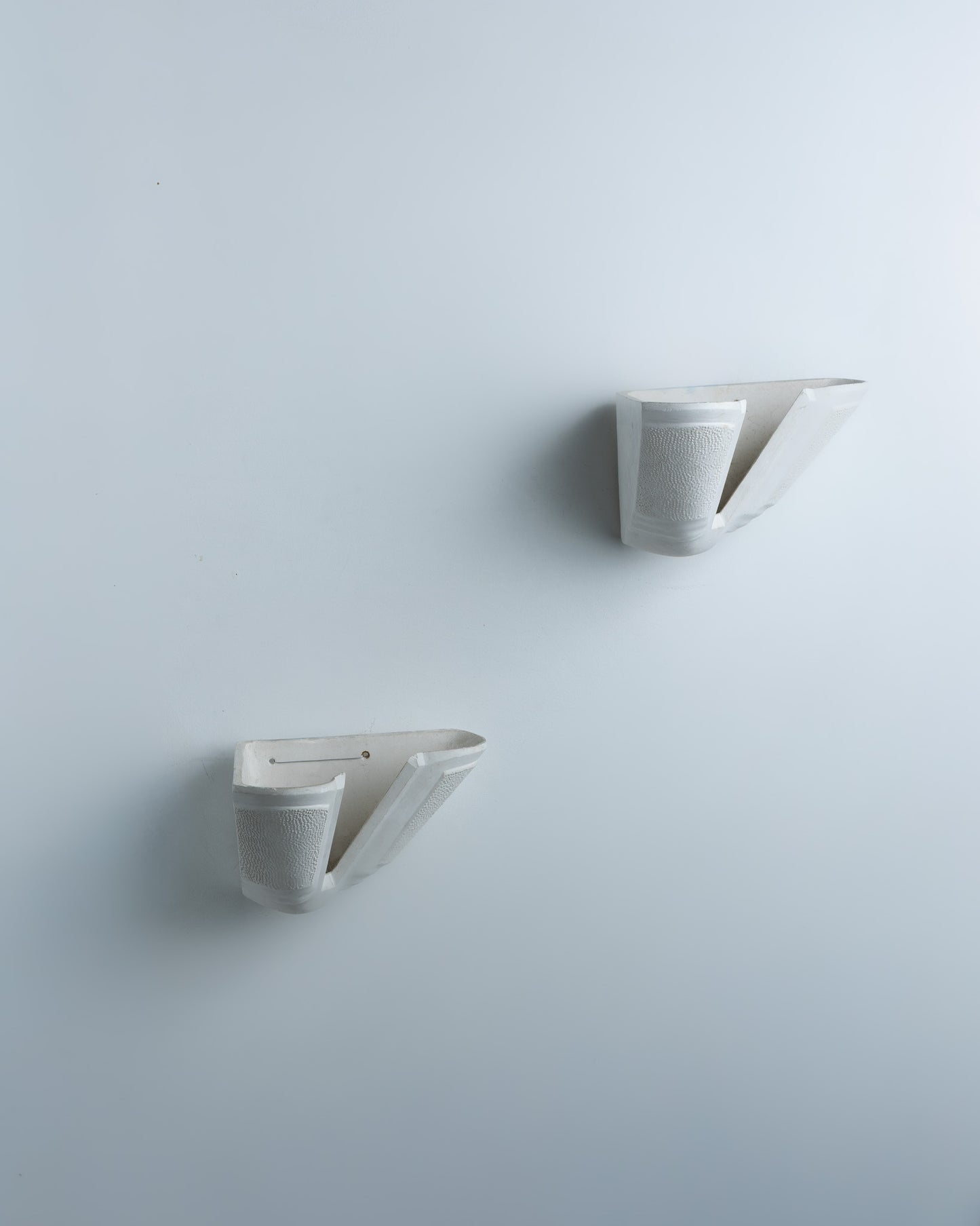PLASTER CORNER SCONCE, 1940s