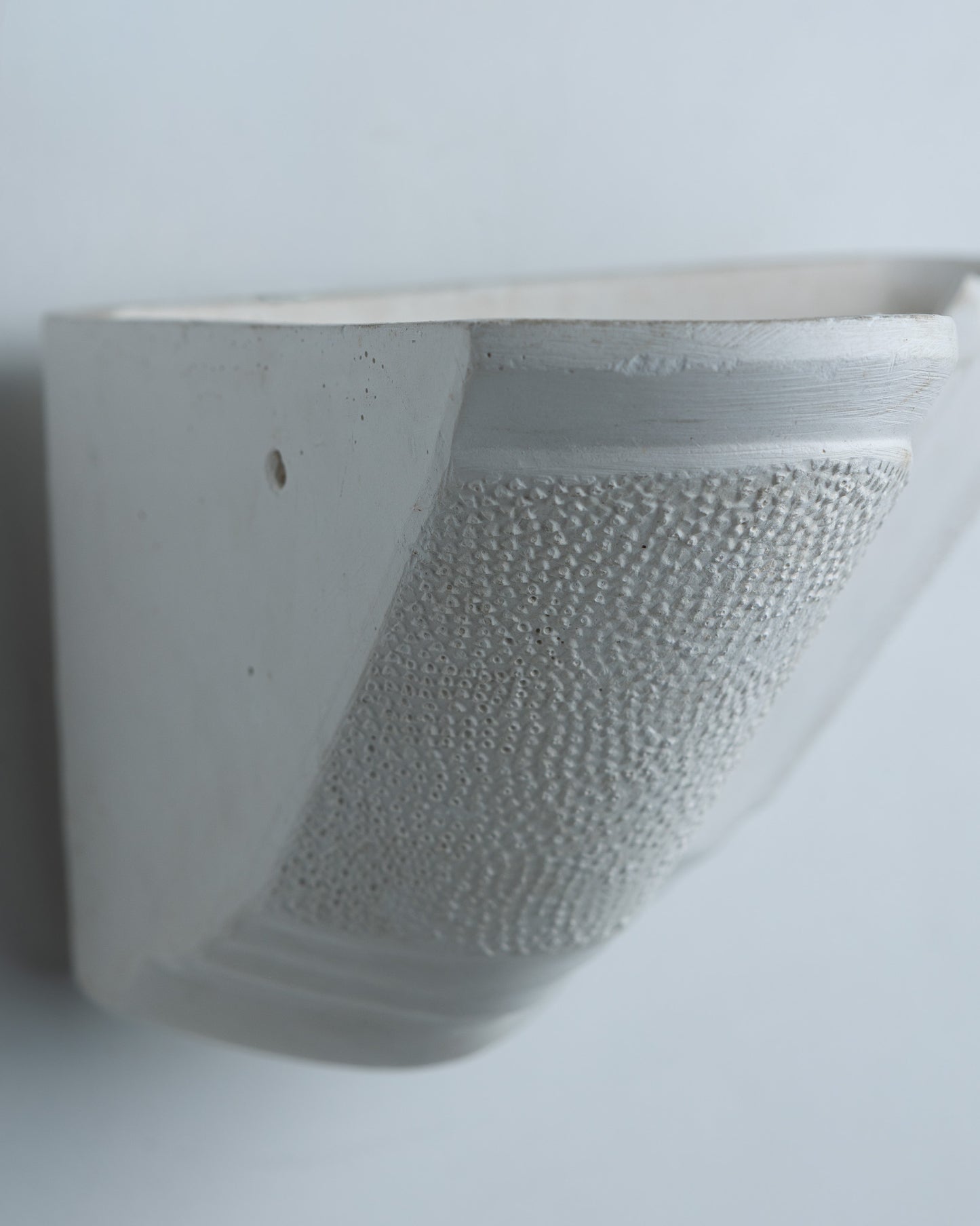 PLASTER CORNER SCONCE, 1940s