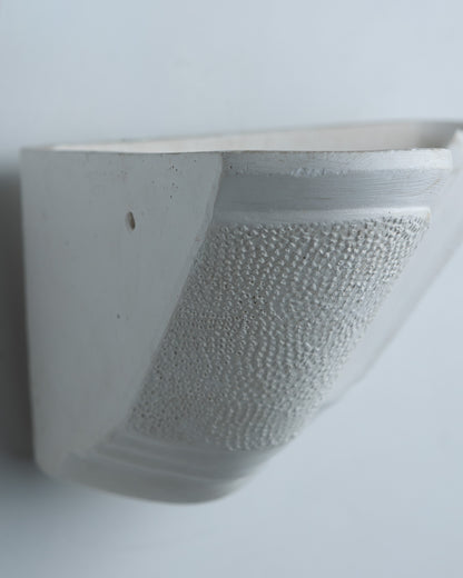 PLASTER CORNER SCONCE, 1940s