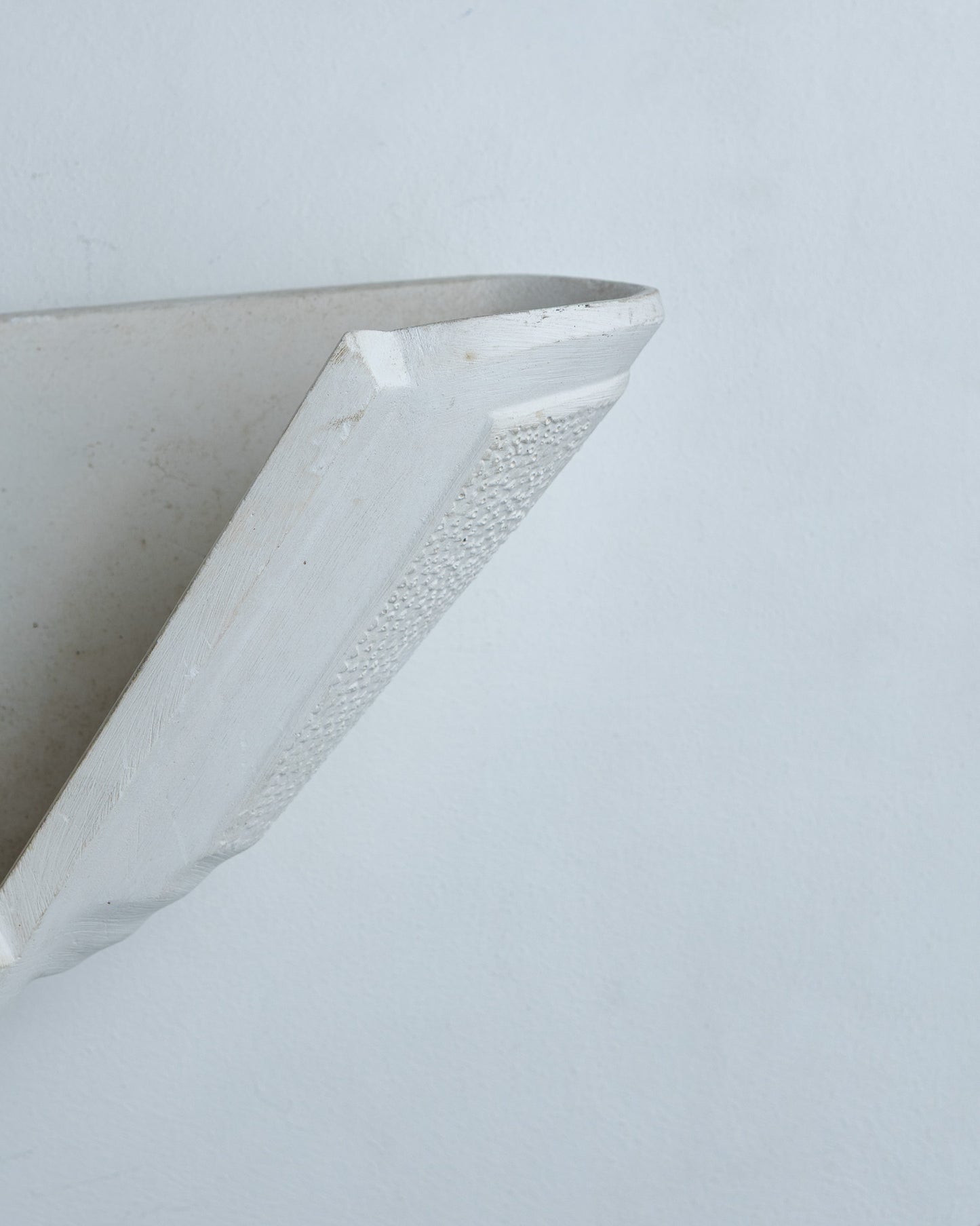 PLASTER CORNER SCONCE, 1940s