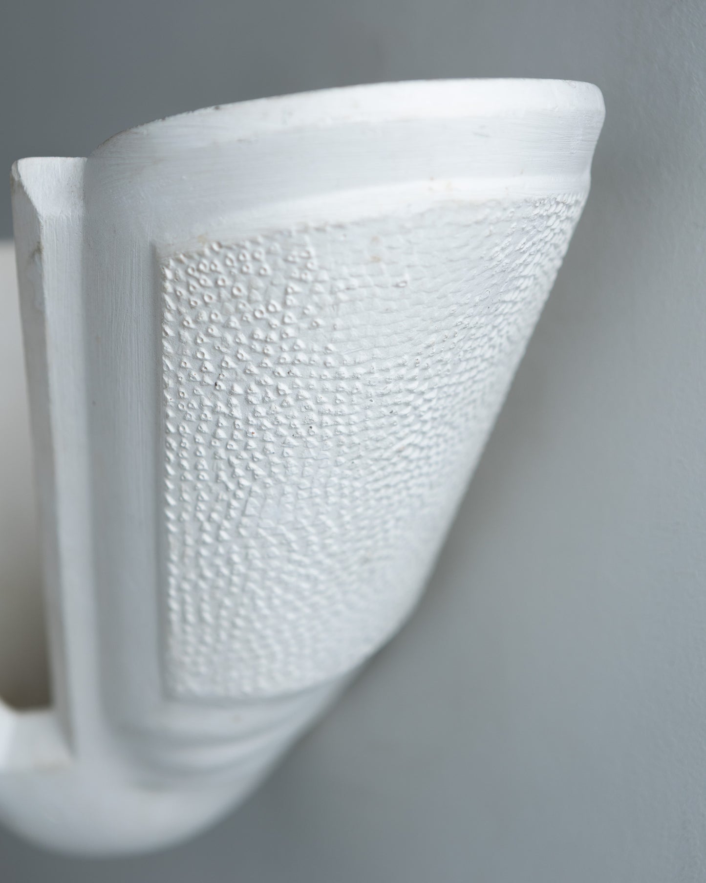 PLASTER CORNER SCONCE, 1940s