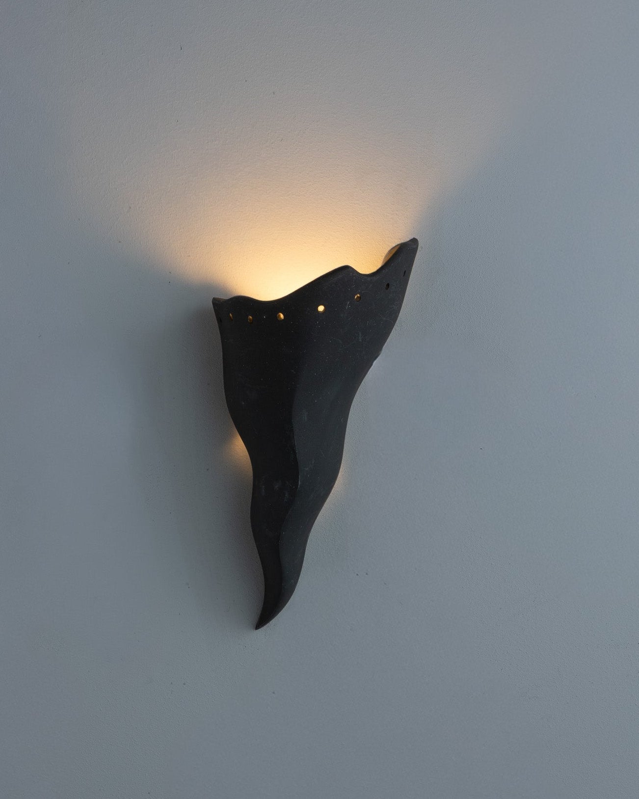 APPLIQUE EN MÉTAL, BERNARD DEQUET, 1980s