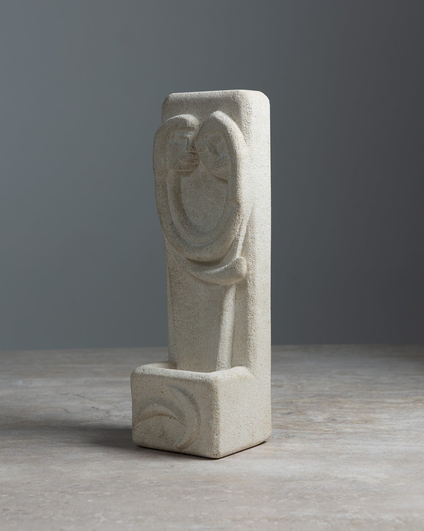 LAMPE EN PIERRE DU LUBÉRON, ALBERT TORMOS, 1960s