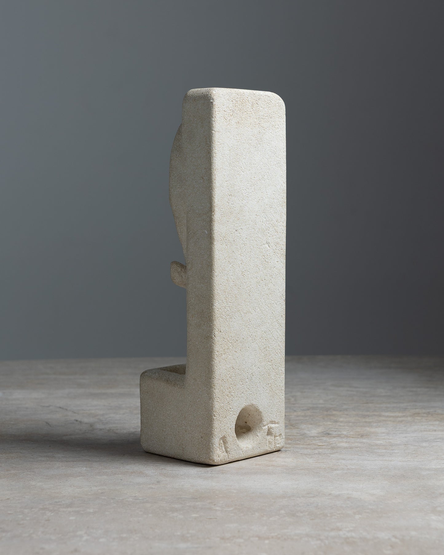 LAMPE EN PIERRE DU LUBÉRON, ALBERT TORMOS, 1960s