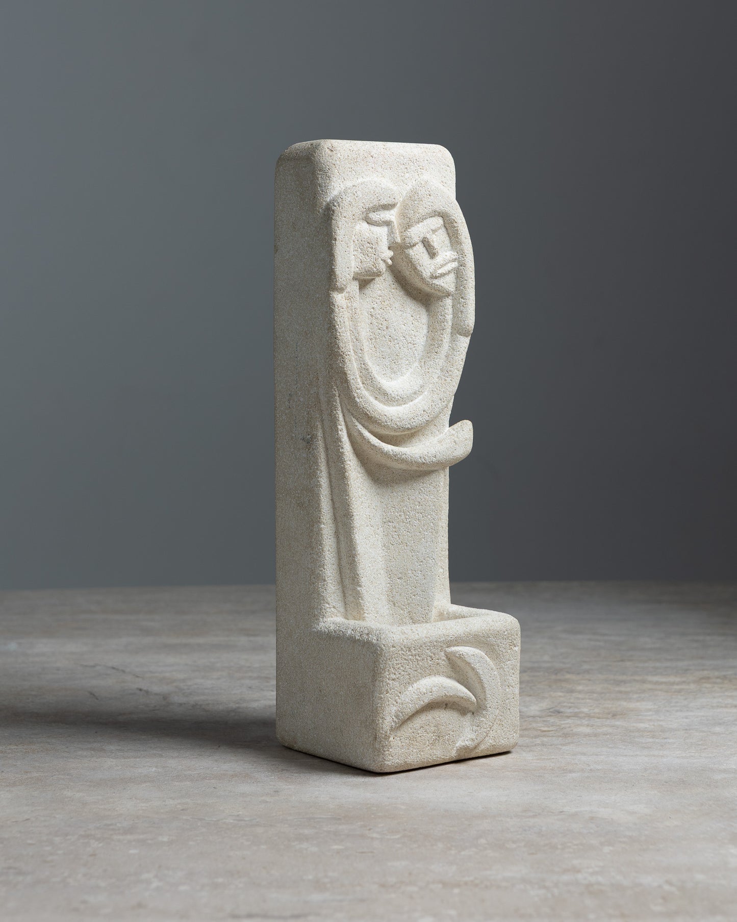 LAMPE EN PIERRE DU LUBÉRON, ALBERT TORMOS, 1960s