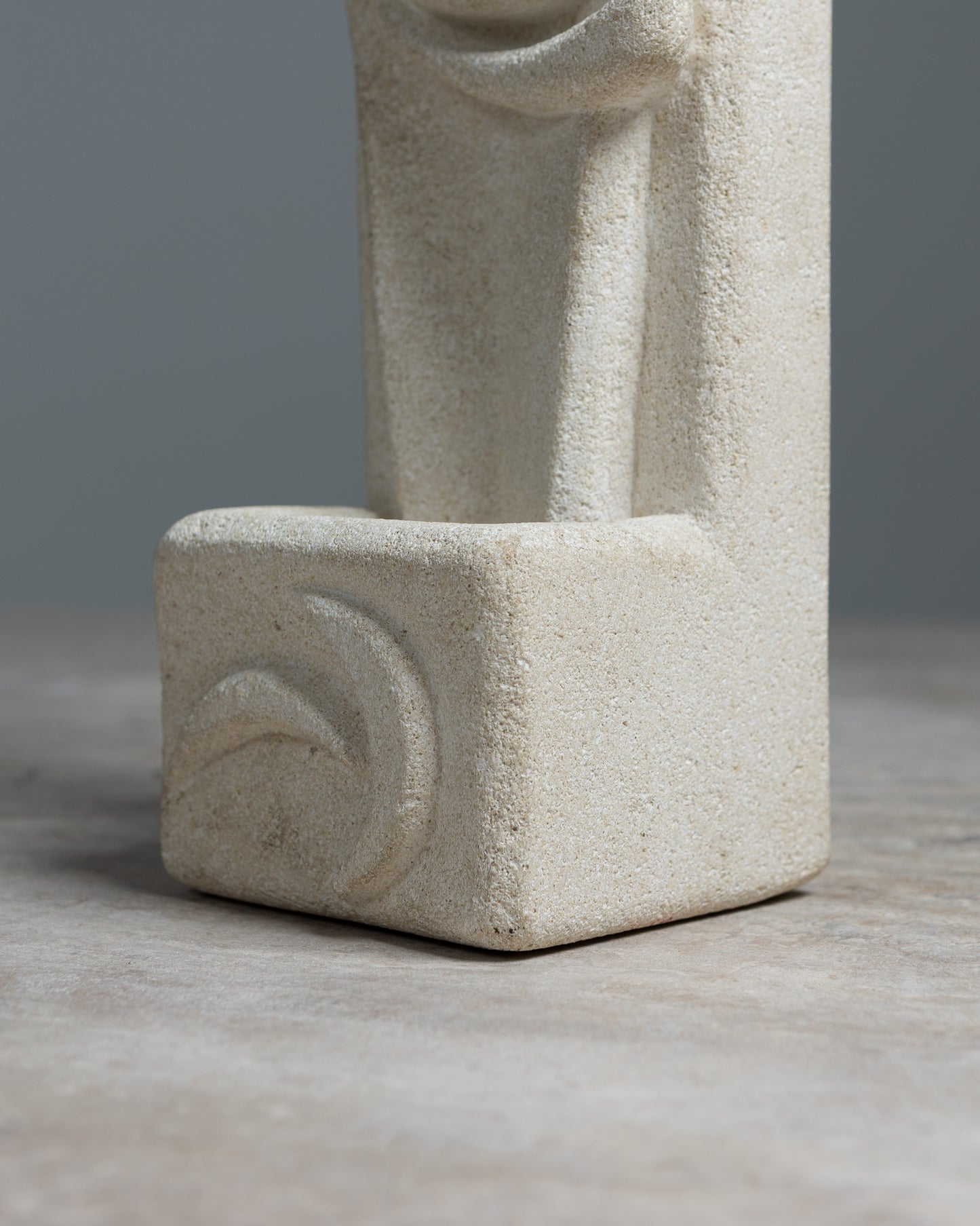 LAMPE EN PIERRE DU LUBÉRON, ALBERT TORMOS, 1960s