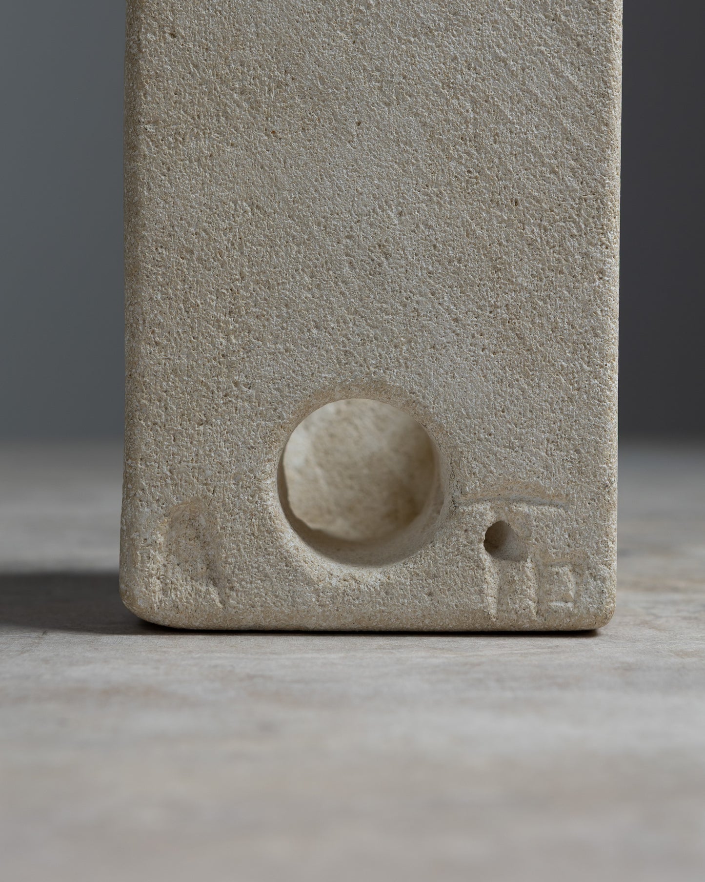 LAMPE EN PIERRE DU LUBÉRON, ALBERT TORMOS, 1960s
