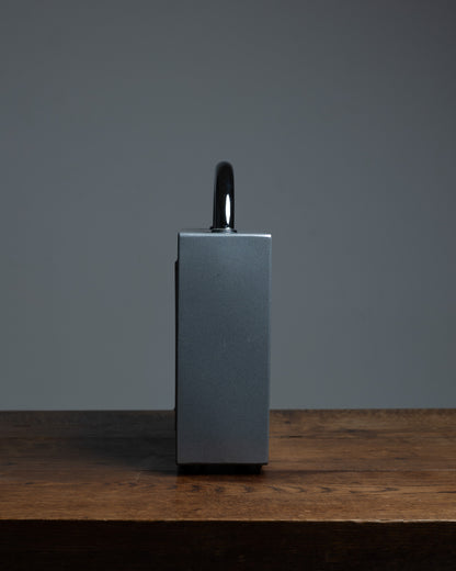 LAMPE EN MÉTAL ET VERRE 'VALIGETTA', MATTEO THUN, 1980s