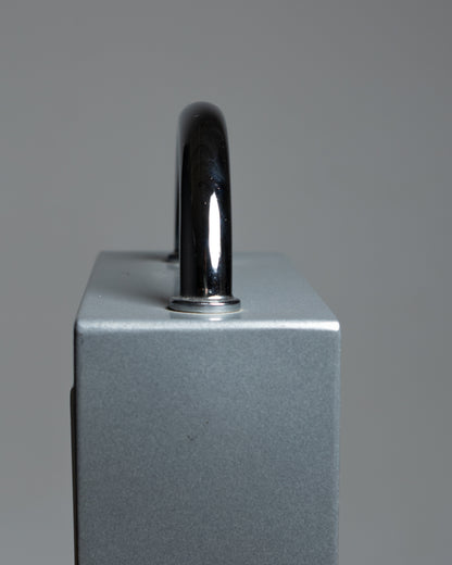 LAMPE EN MÉTAL ET VERRE 'VALIGETTA', MATTEO THUN, 1980s