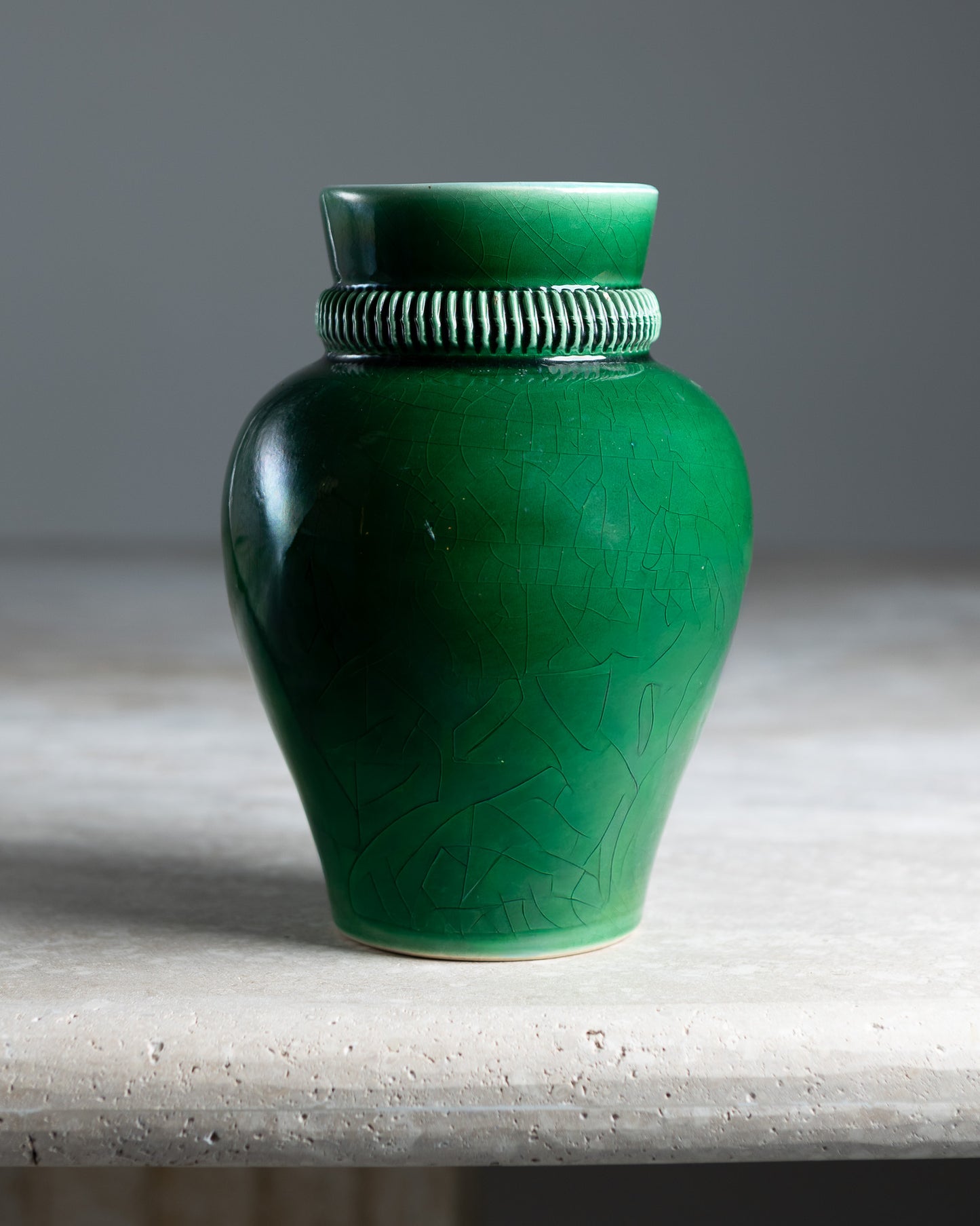 CERAMIC VASE, POL CHAMBOST, 1950s