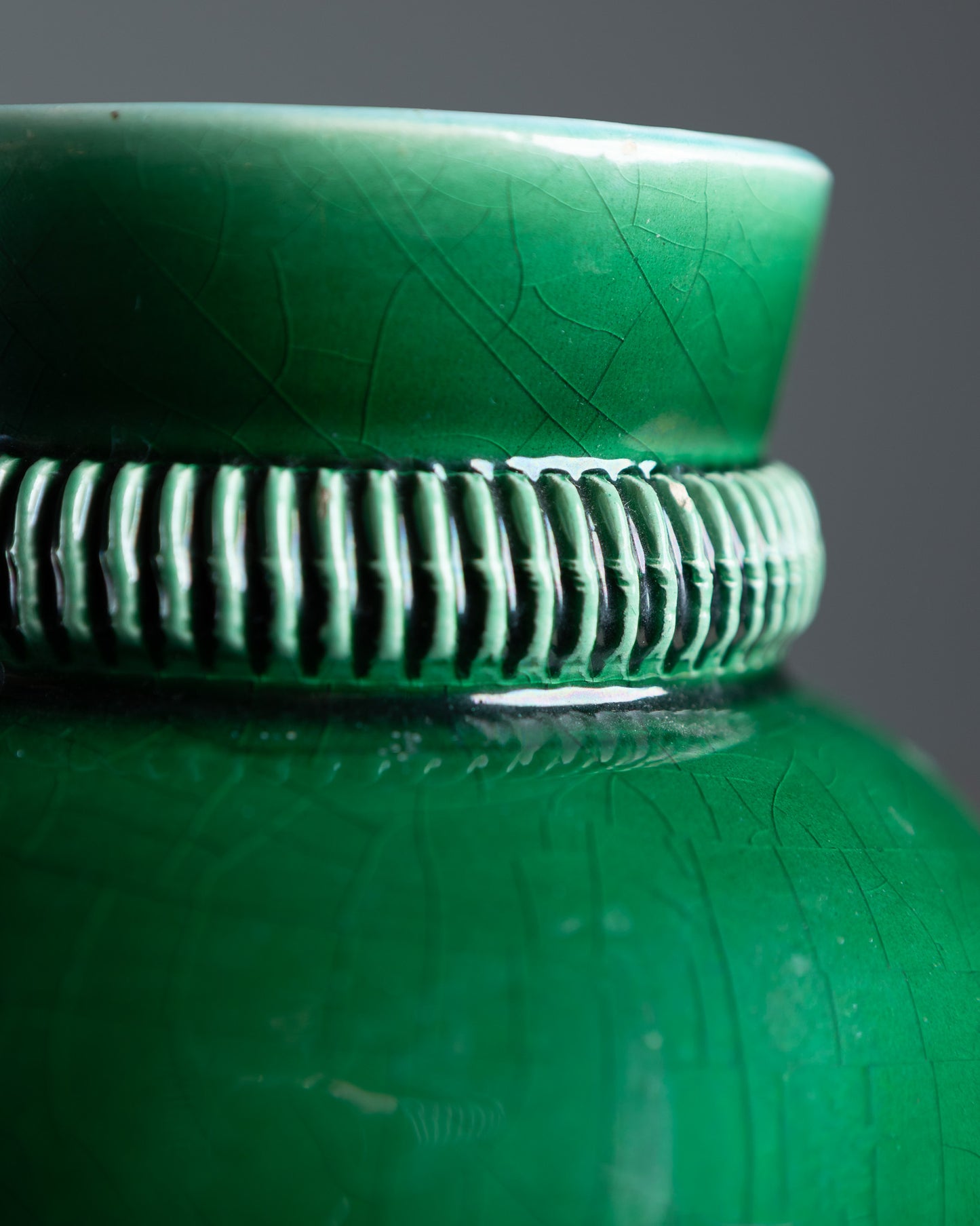 CERAMIC VASE, POL CHAMBOST, 1950s