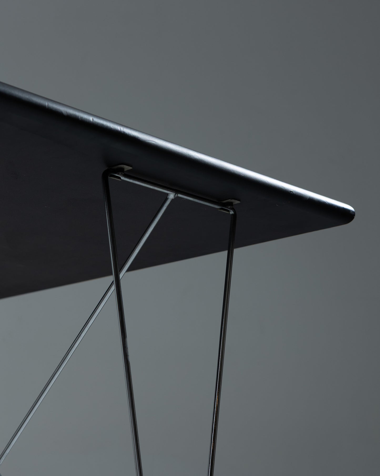 SMALL X-LINE DINING TABLE, NIELS HAUGESEN, 1970s