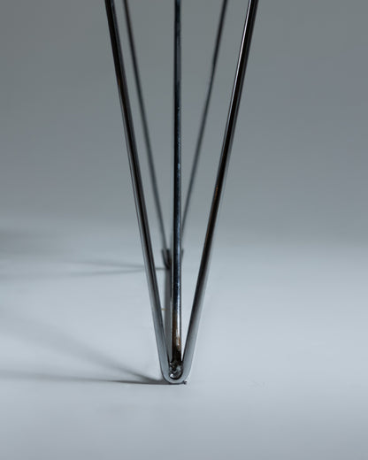 SMALL X-LINE DINING TABLE, NIELS HAUGESEN, 1970s