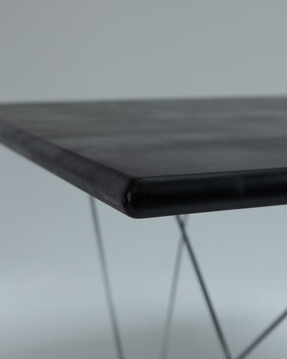 SMALL X-LINE DINING TABLE, NIELS HAUGESEN, 1970s