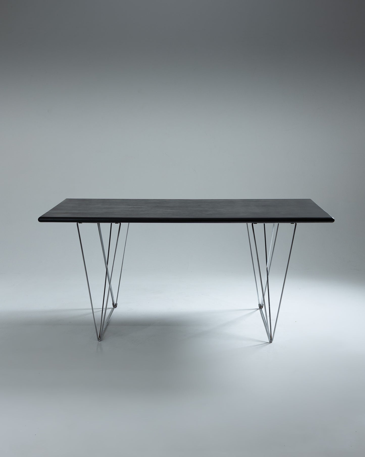 SMALL X-LINE DINING TABLE, NIELS HAUGESEN, 1970s