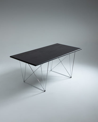 SMALL X-LINE DINING TABLE, NIELS HAUGESEN, 1970s