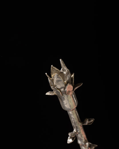 Silver cigarette door