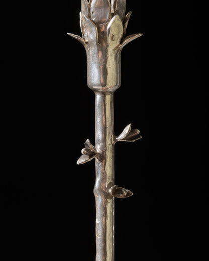 Silver cigarette door