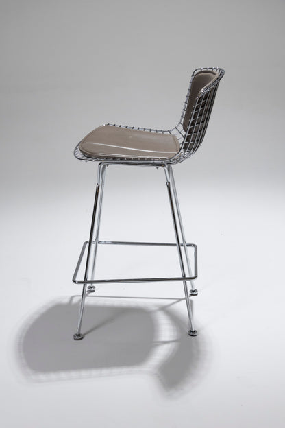 TABOURET DE BAR, HARRY BERTOIA, KNOLL, 1950s