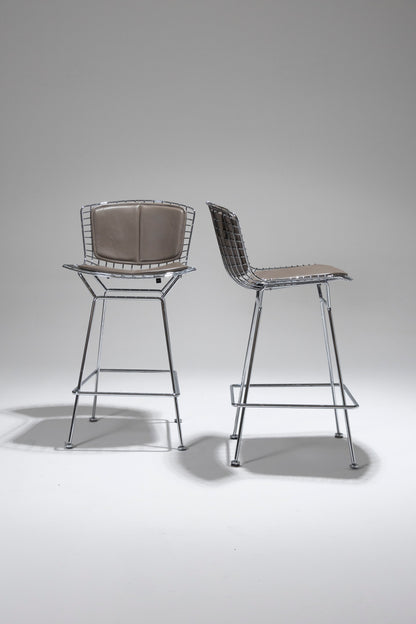 TABOURET DE BAR, HARRY BERTOIA, KNOLL, 1950s