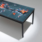 VALLAURIS BELARTI CERAMIC COFFEE TABLE, 1960s