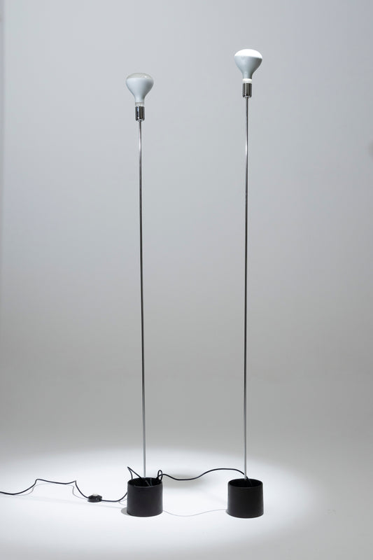 PAIR OF "NOTTI" FLOOR LAMPS BY GIGI AND PEPE TANZI, 1970s