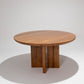 LUIGI GORGONI ROUND DINING TABLE, 1980s