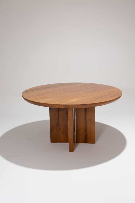 TABLE À MANGER RONDE LUIGI GORGONI, 1980s