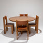 LUIGI GORGONI ROUND DINING TABLE, 1980s