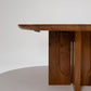 LUIGI GORGONI ROUND DINING TABLE, 1980s