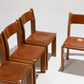 SET DE 4 CHAISES EN ORME REGAIN, 1960s