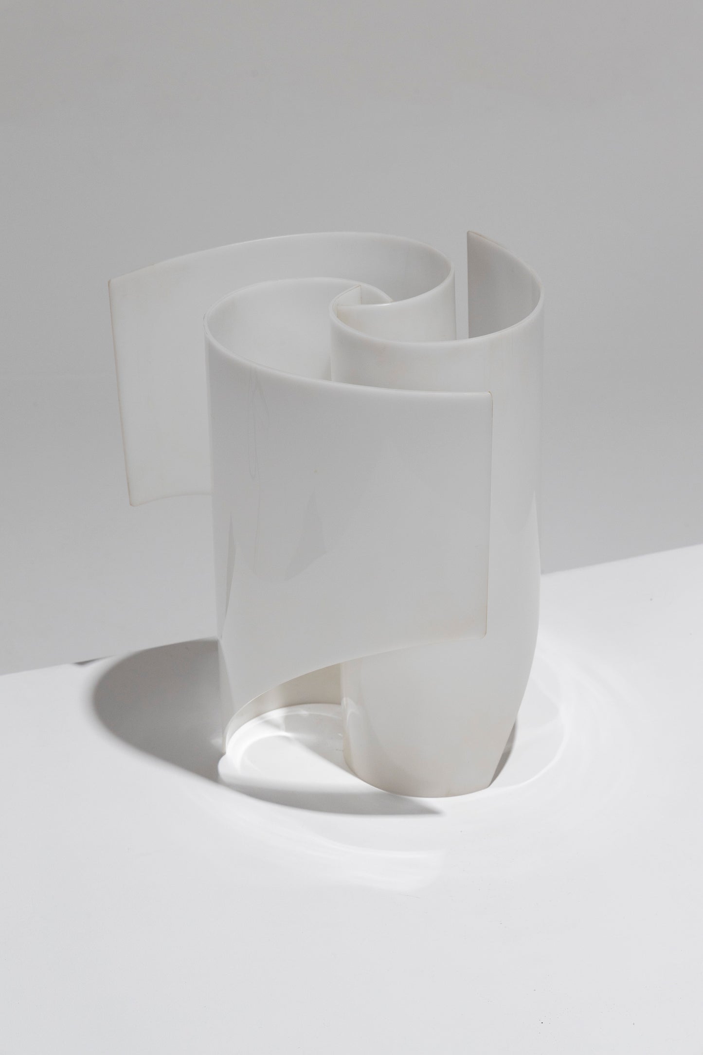 PADOVA &amp; BOCCI WHITE LAMP, 1970s