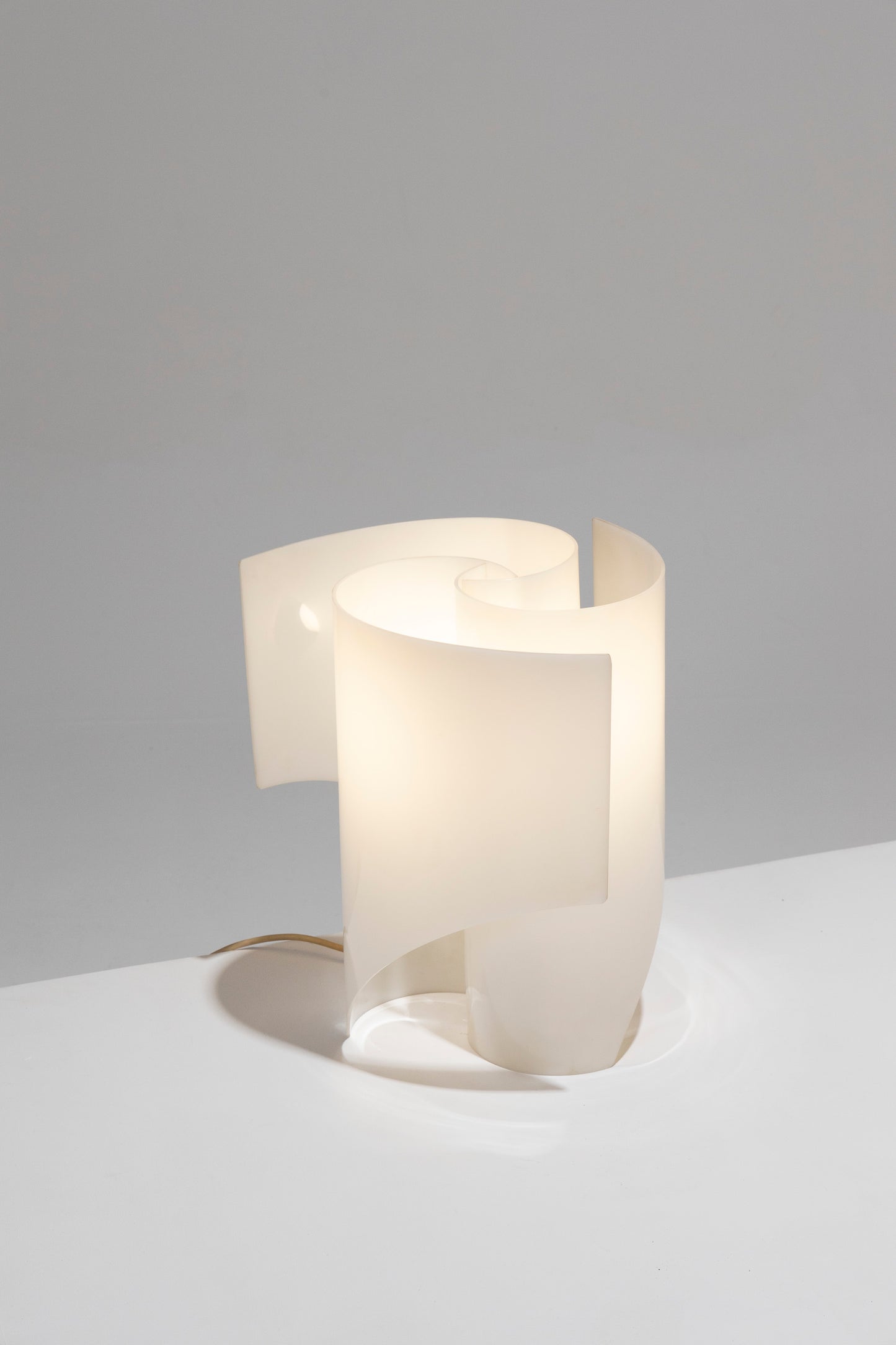 PADOVA &amp; BOCCI WHITE LAMP, 1970s